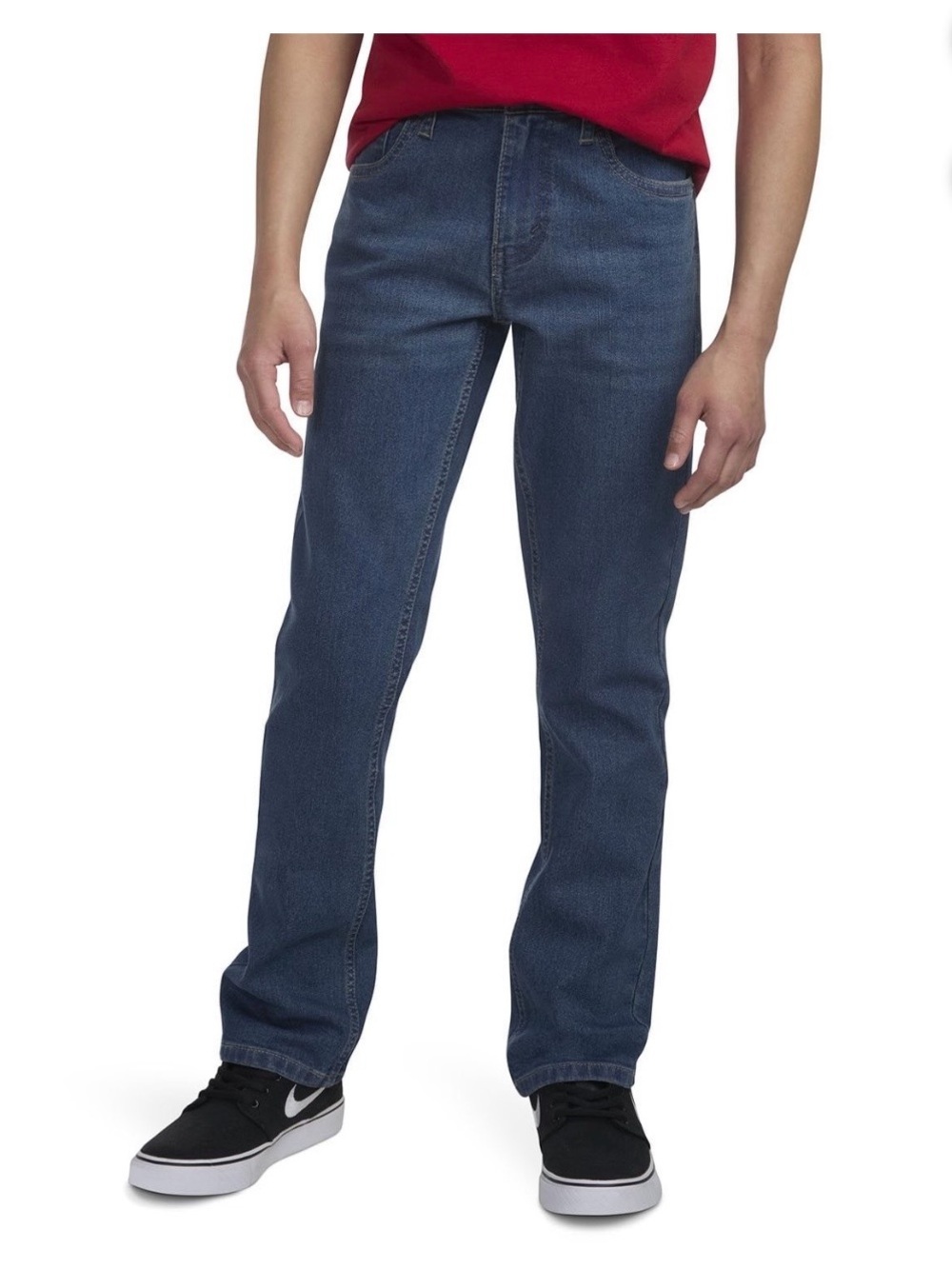 Levi's Boy's 511 Slim Flex StretchJeans in Dark Blue